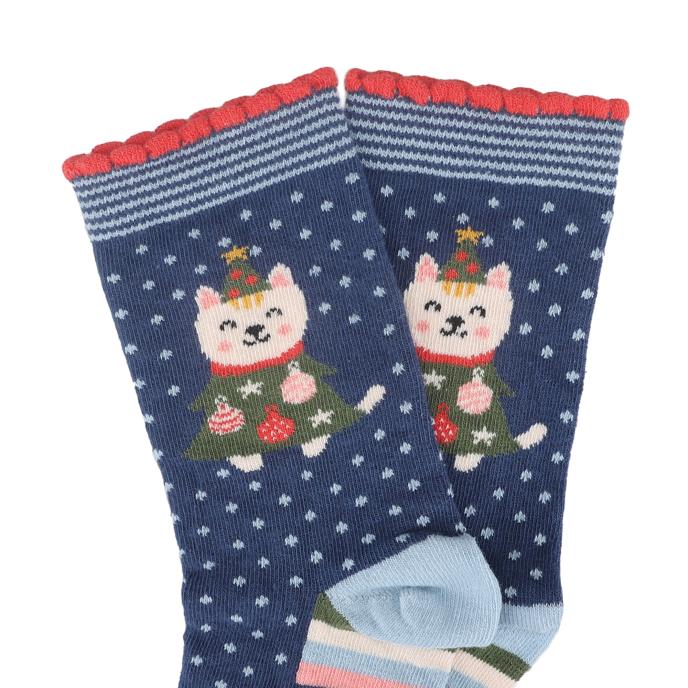 totes toasties® Ladies Novelty Ankle Socks Cat Extra Image 4